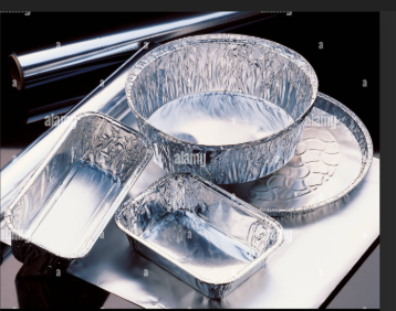 150ml Aluminum Foil Square Box (25pcs/pack)