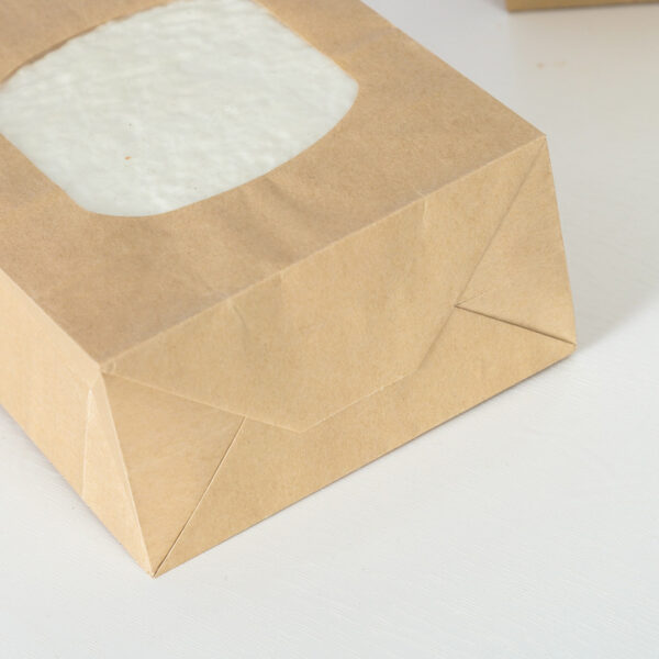 Brown Paper Bag With Window and Wire (25pcs/pack)