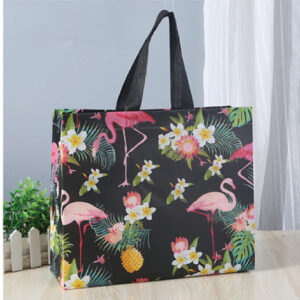 Flamingo Black  Souvenir Bag(44*33cm) (12pcs/pack))