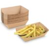 Small Brown Boat Tray (25pcs/pack)