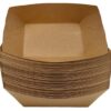 Big Brown Boat Tray (25pcs/pack)
