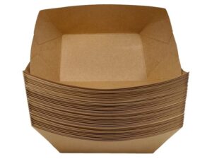 Big Brown Boat Tray (25pcs/pack)
