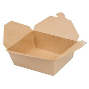500ML Brown Lunch Kraft Boxes (25pcs/pack)