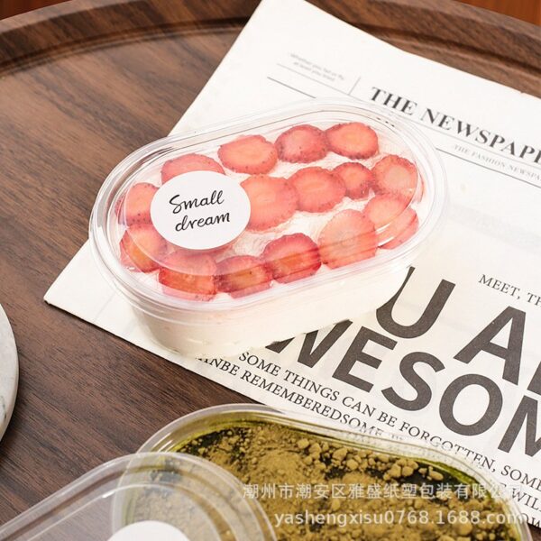 Oval Plastic Bowl by 50pcs