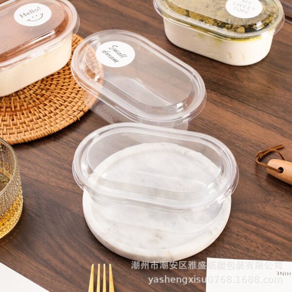 Oval Plastic Bowl by 50pcs