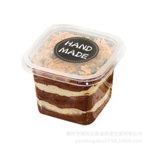 400ml Deli Container with Clear Cover (25pcs/pack)