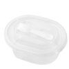 300ml Oval Parfait bowl With Spoon (25pcs/pack)