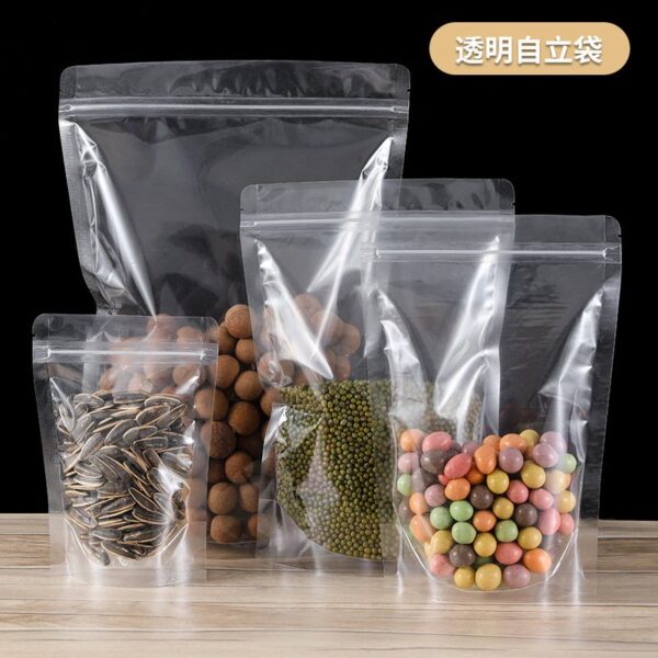 400g Transparent Stand Up Pouch 14cmx20cm (50pcs/pack)