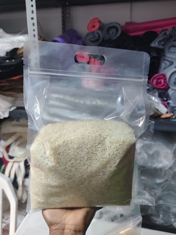 1.5kg Transparent Flat Bottom pouch (50pcs)