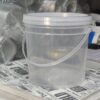 4L Transparent Round Bucket