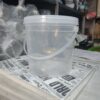 4L Transparent Round Bucket