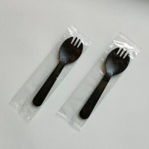 2026/10/289145.jpg Black Dessert Sporks(50pcs)