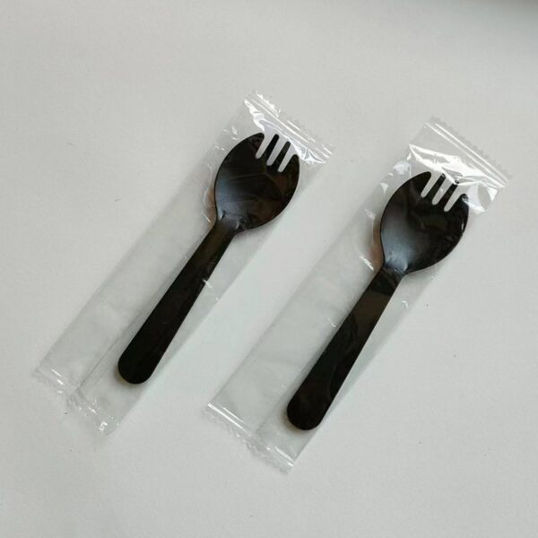 Black Dessert Sporks(50pcs)