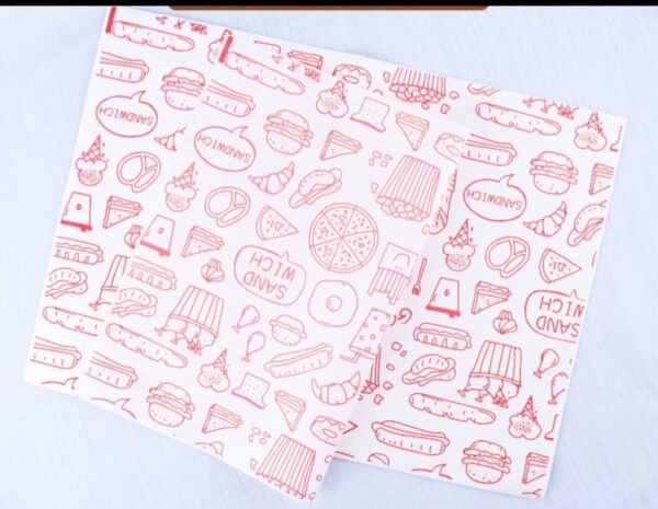 Generic Design Oil Proof Wrapping paper(100pcs)